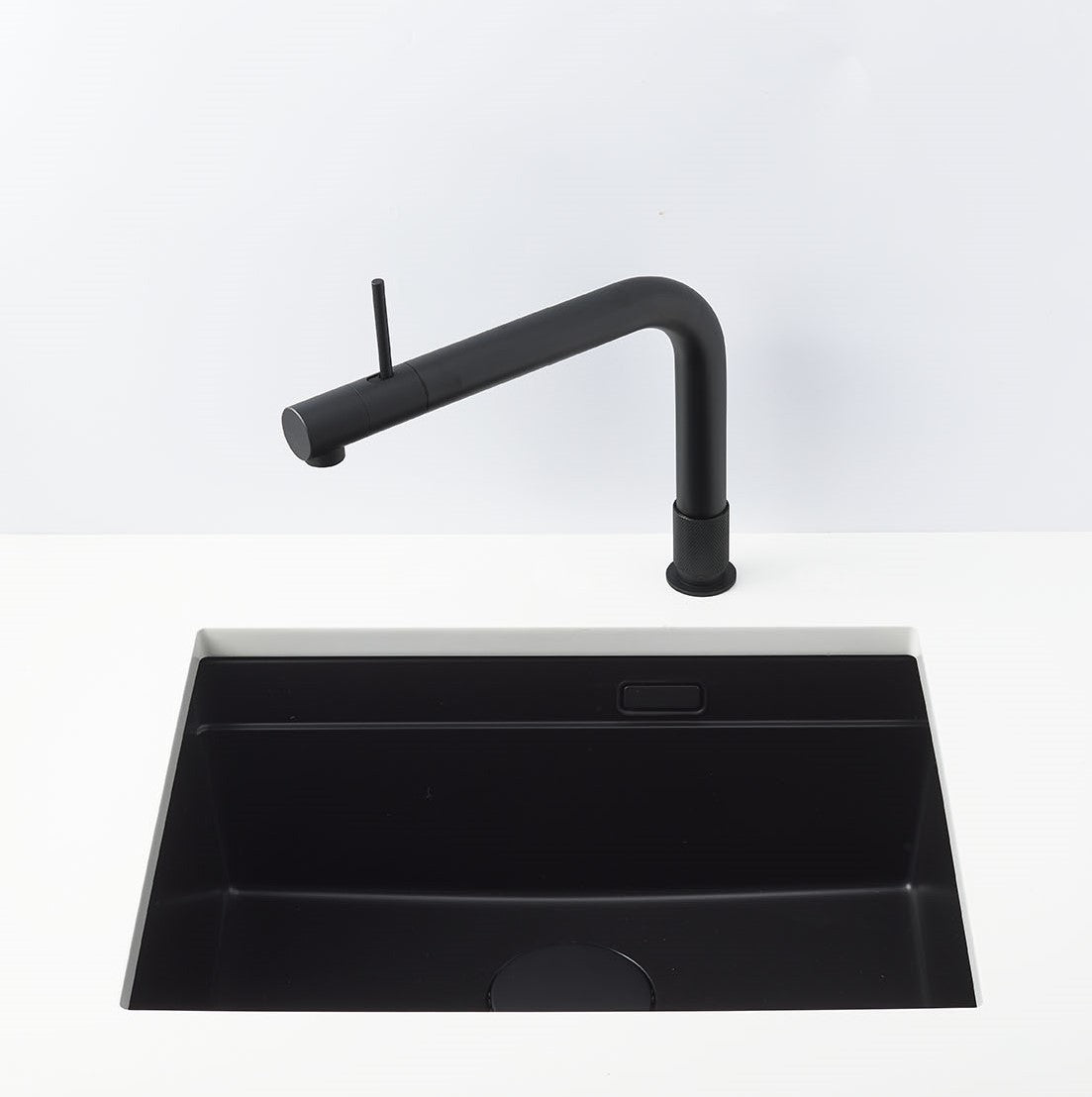 Quadron Logan 100 Pure Carbon, undermount sink
