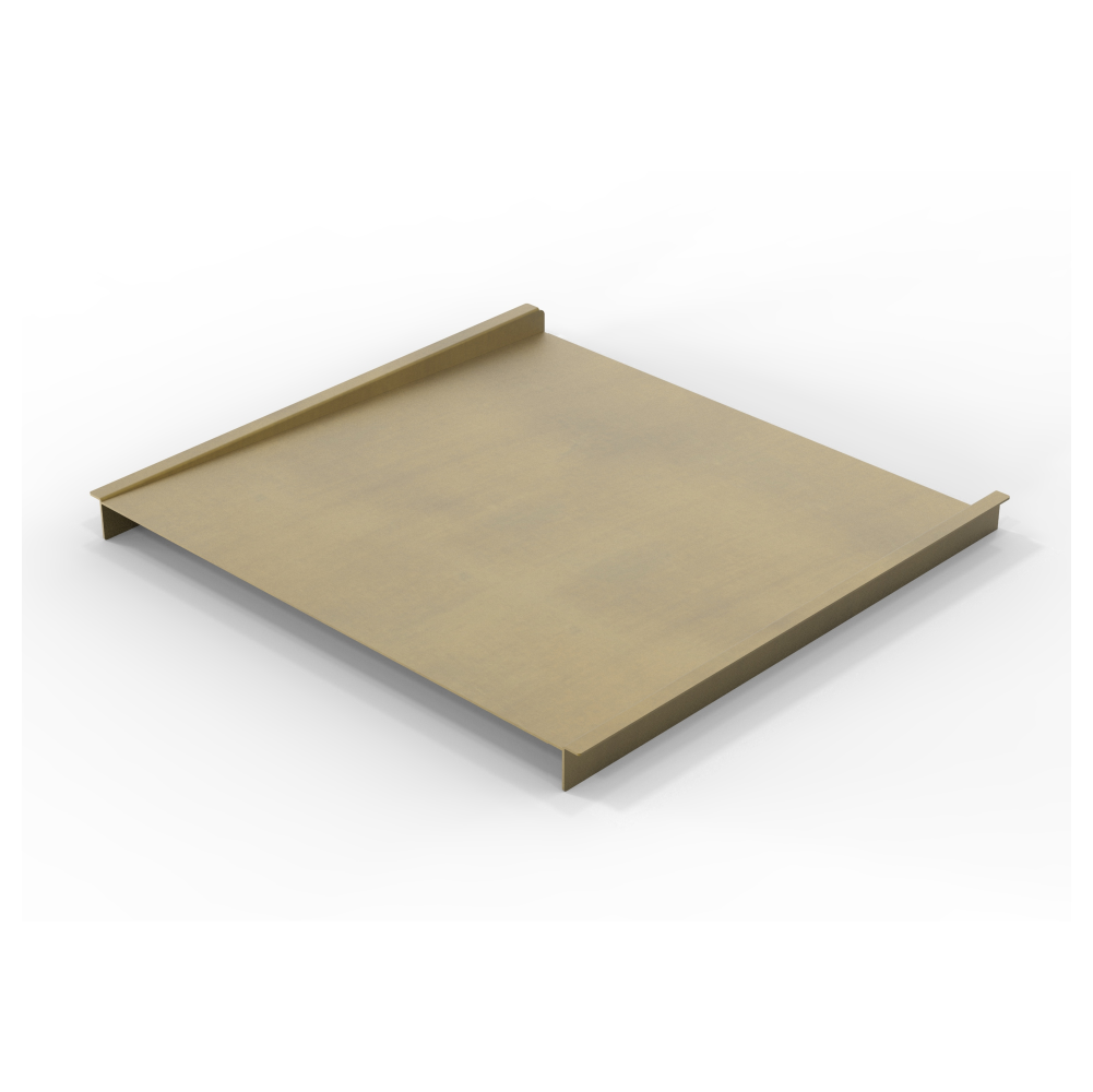 Crudo Mobile Drainer/ Cover 400 Patinated Brass