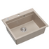 Quadron Kurt Pearl Beige inset kitchen workstation