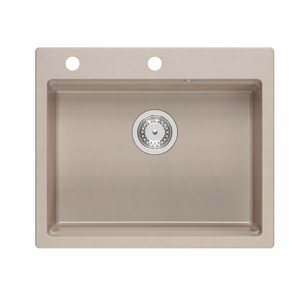 Quadron Kurt Pearl Beige inset kitchen workstation