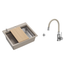 Quadron Kurt Pearl Beige inset kitchen workstation