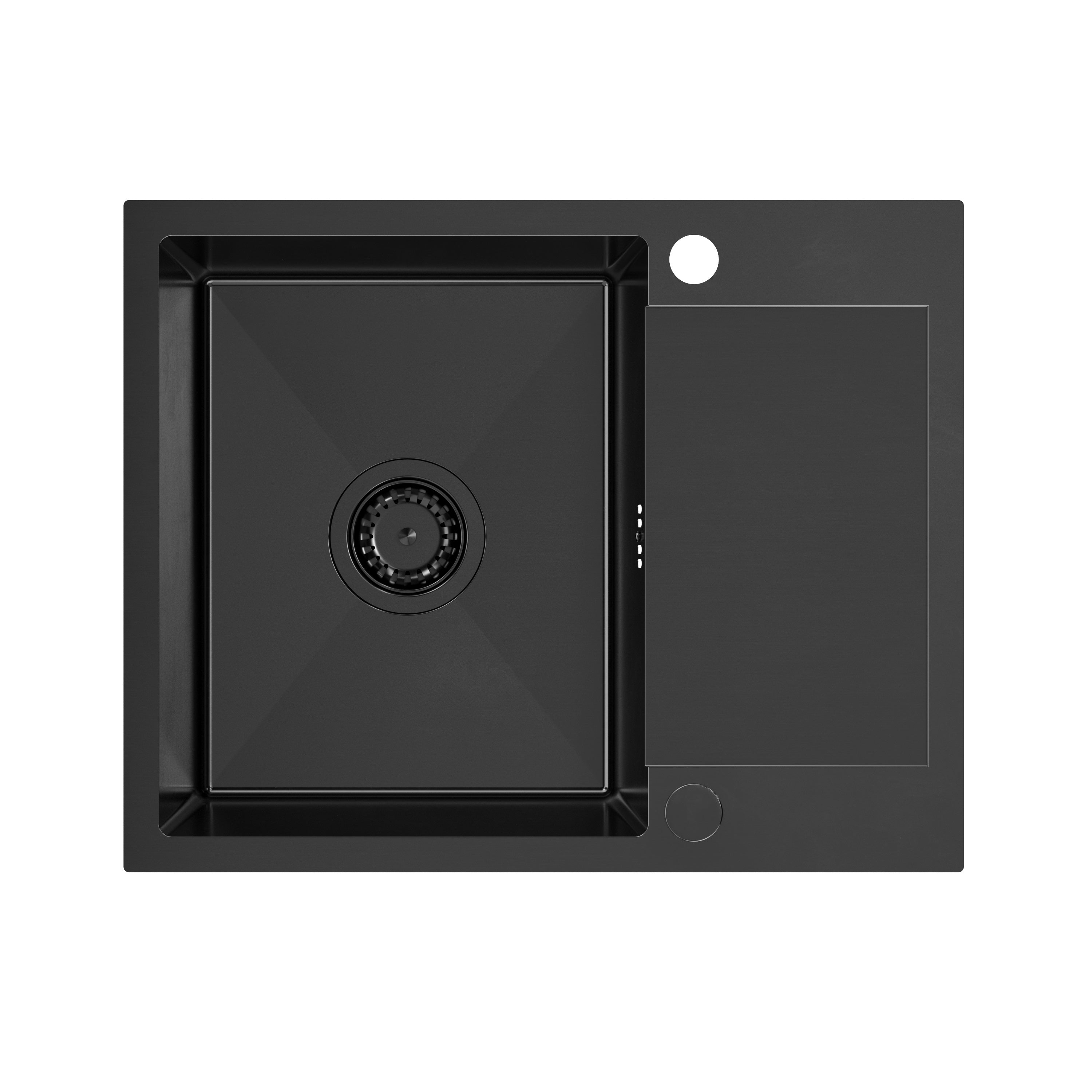 Quadron Luke 116 Black PVD Nano kitchen sink