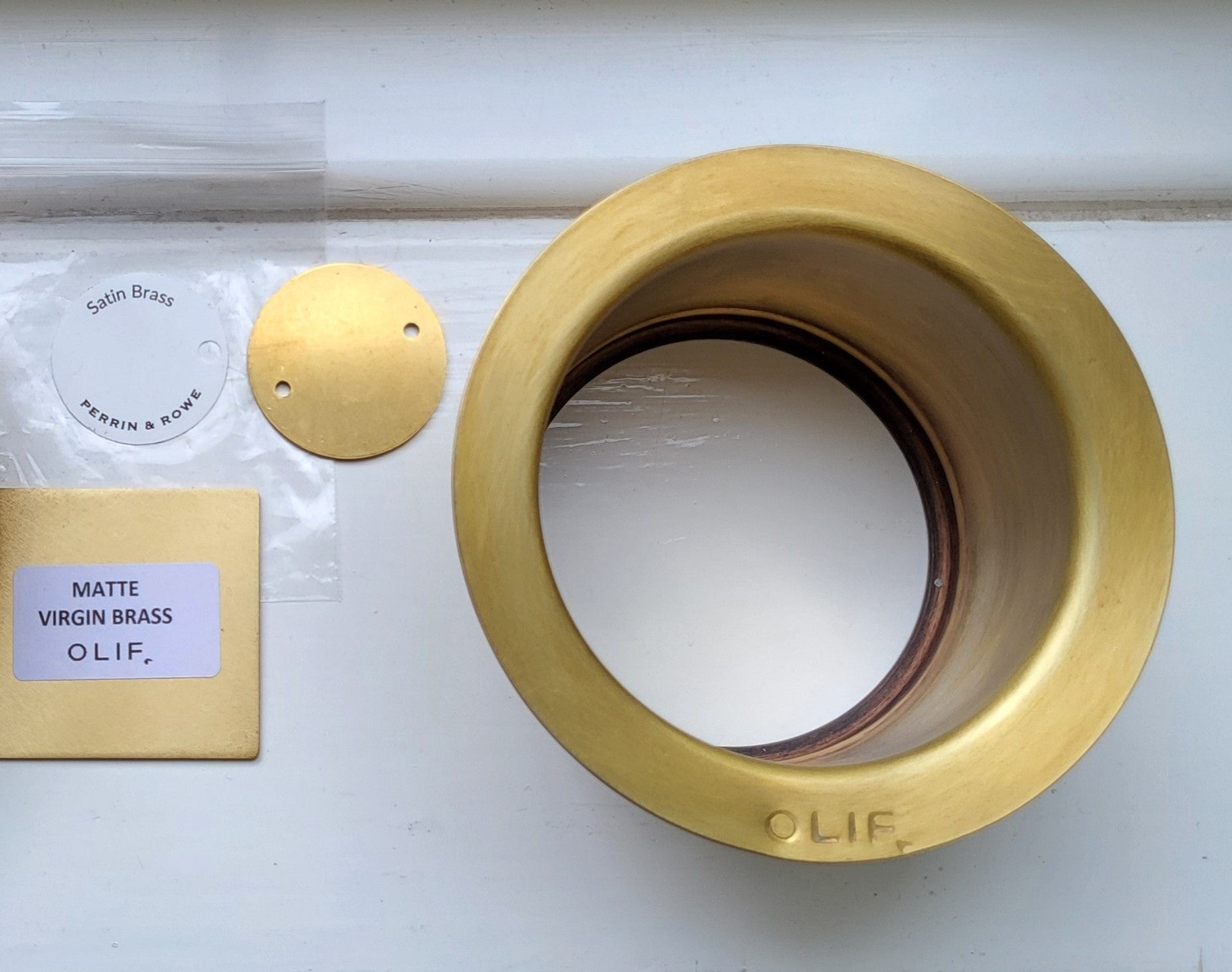 InSinkerator Evolution 750SR VIRGIN MATTE BRASS food waste disposer