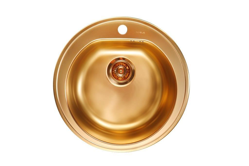 Alveus Monarch Form 30 Bronze, inset sink - Olif