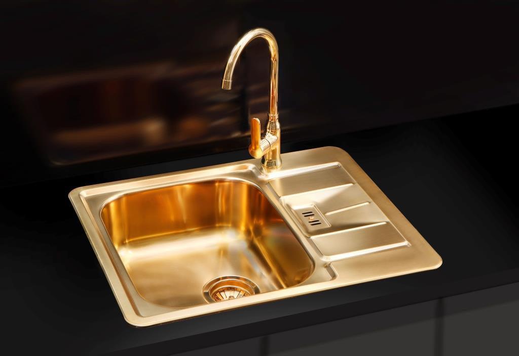 Alveus Monarch Line 60 Bronze, inset sink - Olif