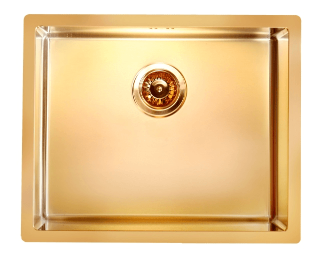 Alveus Monarch Quadrix 50 Bronze, flush/slim/undermount sink - Olif