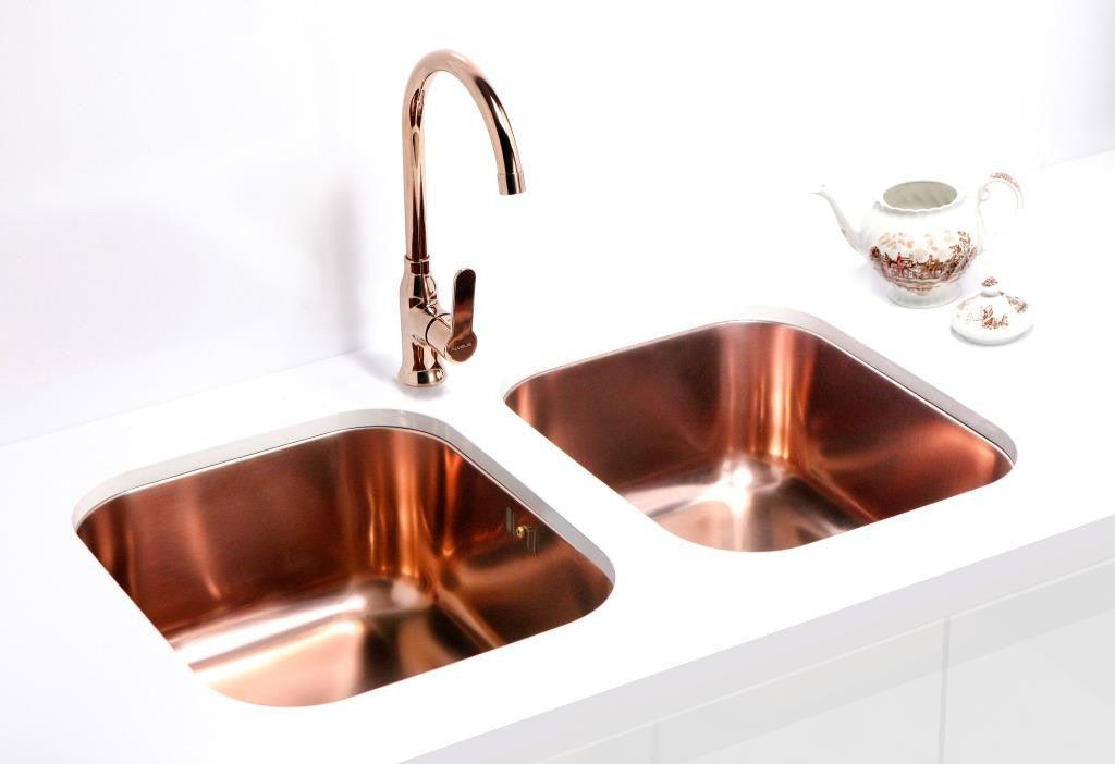 Alveus Monarch Variant 40 Copper, undermount sink - Olif