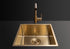Artinox Titanium Gold 40, top, flush-mount or undermount sink - Olif