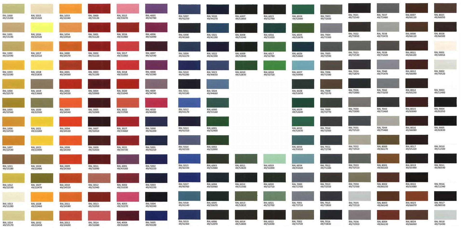 Bespoke Glass Colour Swatches - Olif