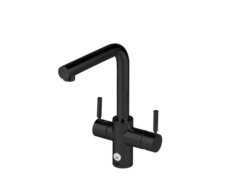 Black Instant Boiling u0026 Filter Tap with boiler | Insinkerator 4n1 Black  Velvet Touch – Olif