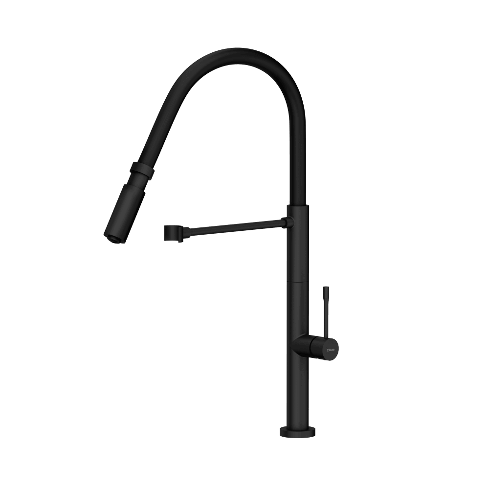 Quadron Margot kitchen tap, Matte Black - Olif