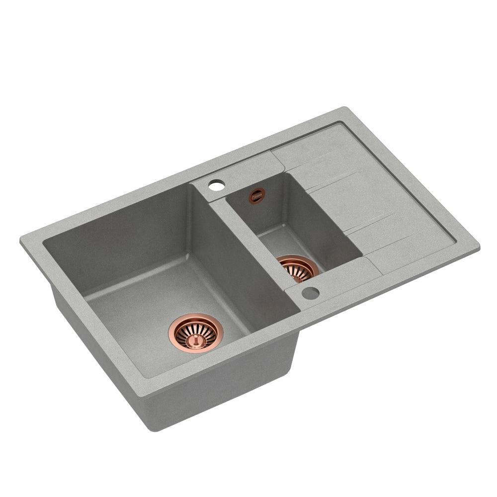 Quadron Morgan 156 Grey kitchen sink, Mix and Match - Olif