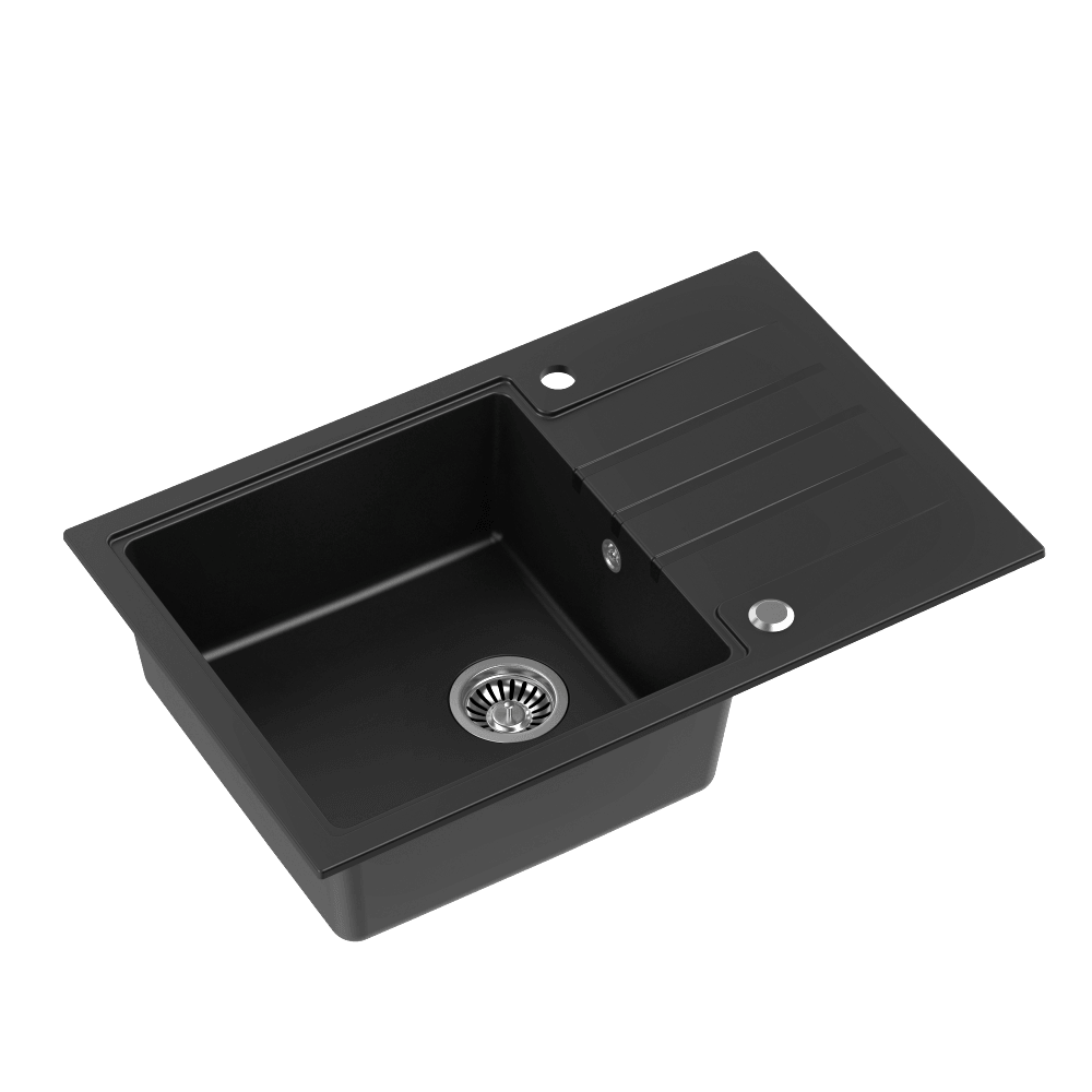 Steiner Peter 111 Pure Black kitchen sink - Olif