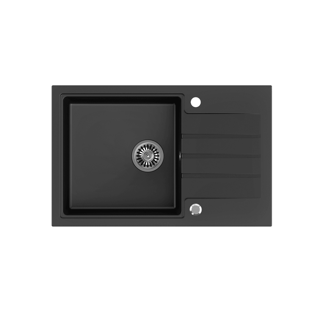 Steiner Peter 111 Pure Black kitchen sink - Olif