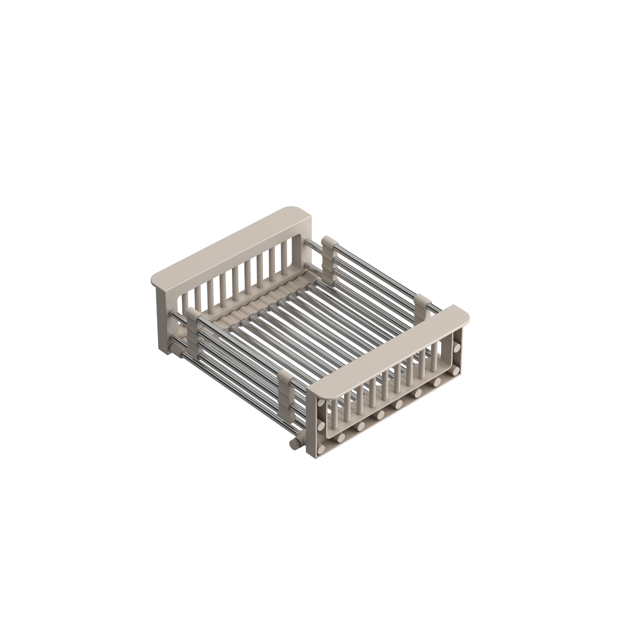 Quadron Extendable Basket Beige 30-44x22
