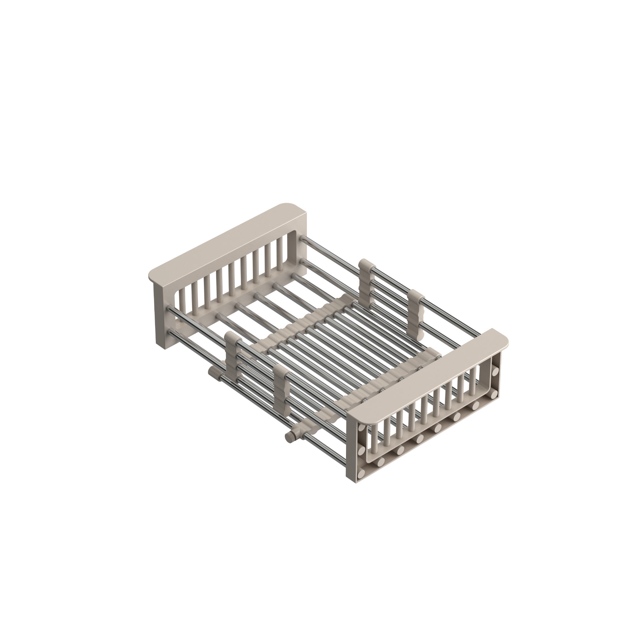 Quadron Extendable Basket Beige 30-44x22