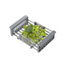 Quadron Extendable Basket Grey 30-44x22