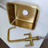 Olif Robusto 3n1 Instant Hot Water tap Gold, with boiler and filter