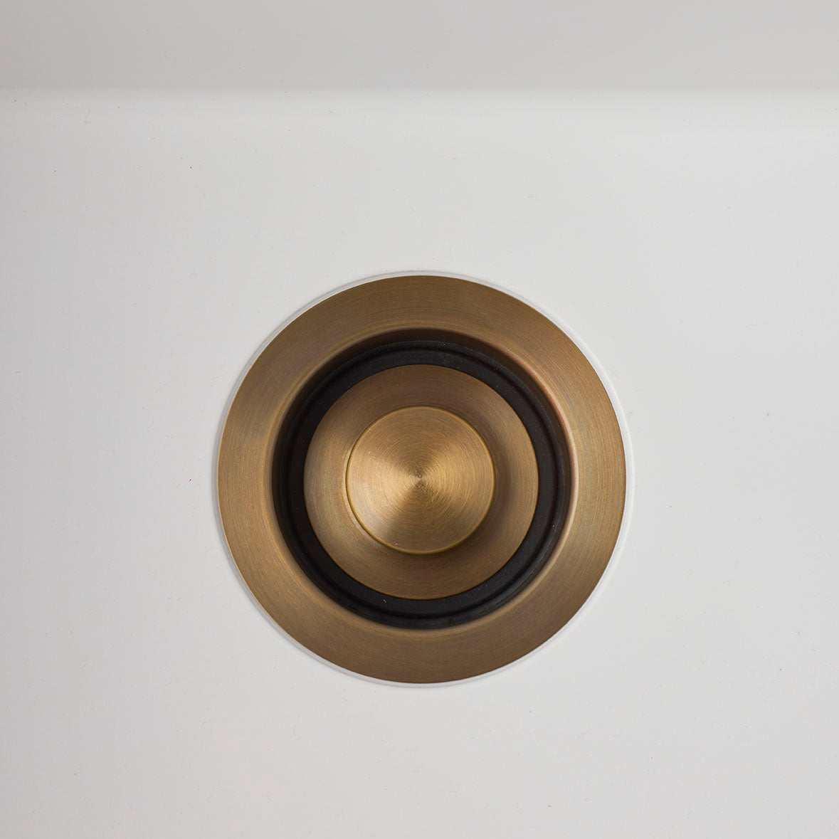 InSinkerator Evolution 150 PATINATED BRASS food waste disposer