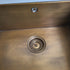 Olif Crudo 70 Patinated Brass kitchen sink, undermount or topmount