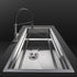 Artinox Layer SBR 81, top or undermount multi-level sink