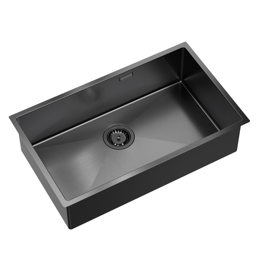 Quadron Anthony 80 Graphite, PVD Nano kitchen sink