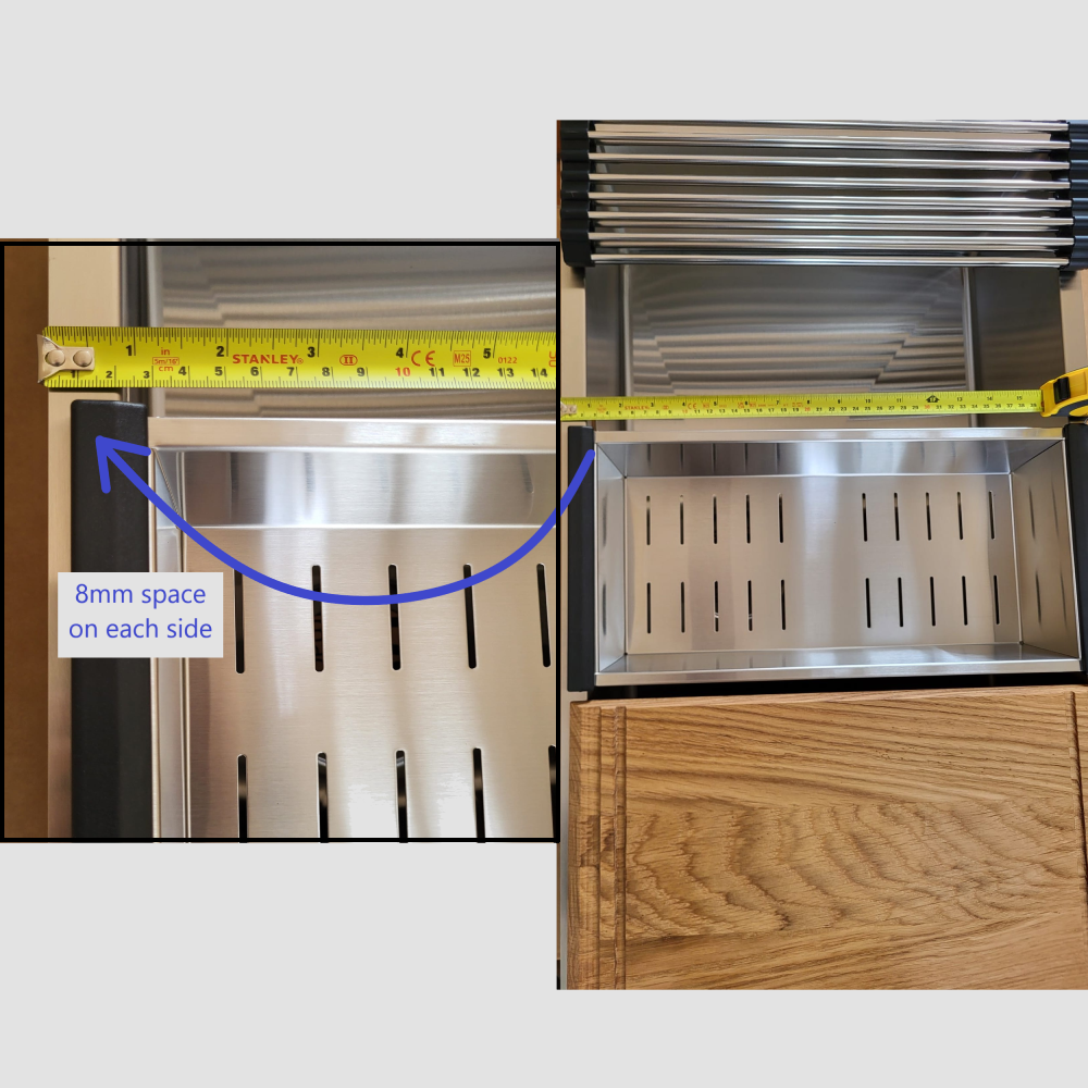 Quadron Anthony 60 kitchen workstation, undermount or topmount