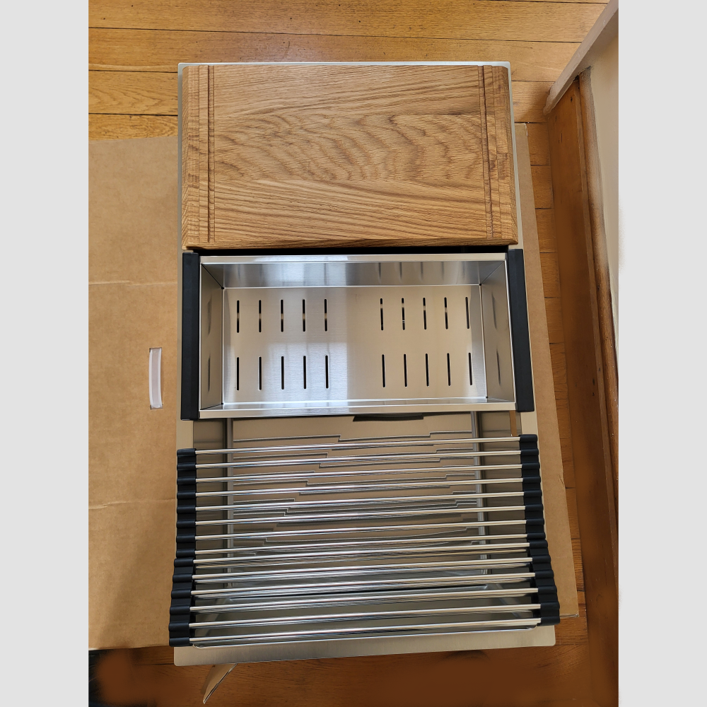 Quadron Anthony 80 kitchen workstation, undermount or topmount