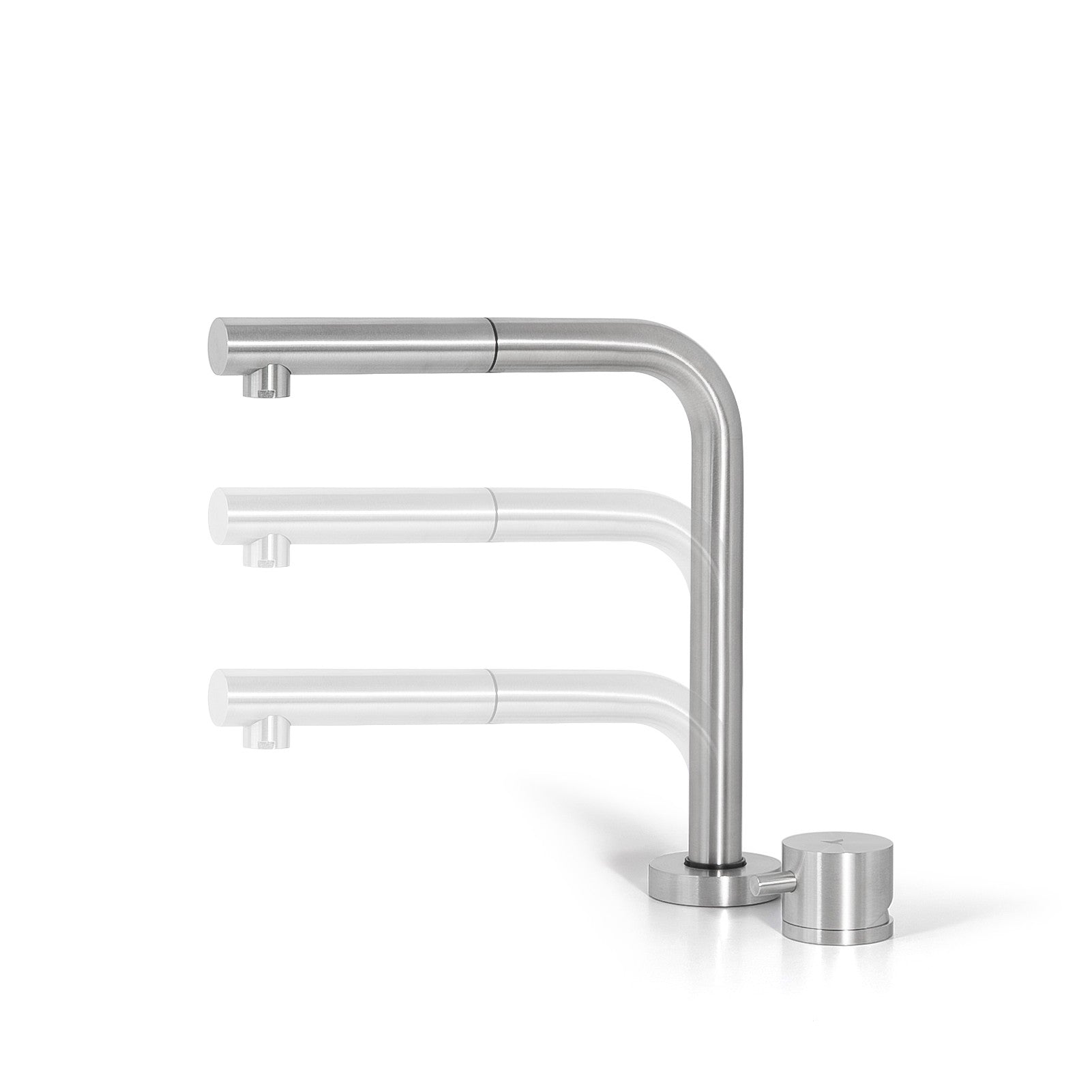 Artinox Circle Outdoor retractable pull out kitchen tap