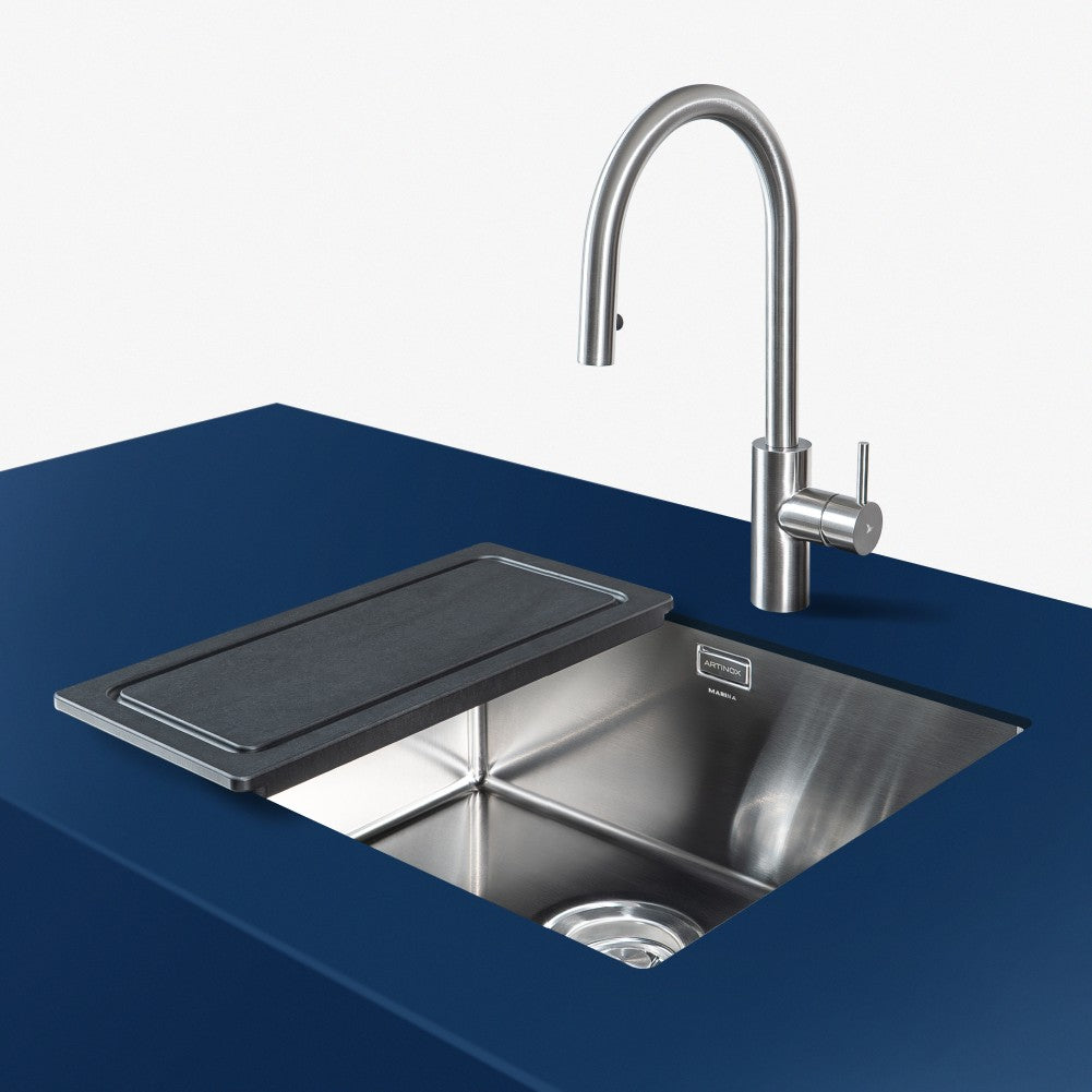 Artinox Radius 55, undermount kitchen sink