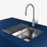 Artinox Radius 55, undermount kitchen sink