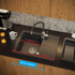Quadron Baby Johnny Black Diamond sink
