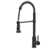 Quadron Alice flexible tap with spray & water stop function, Matte Black