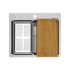 Quadron Burt 100 kitchen workstation, inset