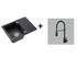 Quadron Baby Johnny Black Diamond sink