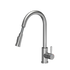 Quadron Julia pull down tap with spray function, Brushed Steel