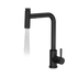 Quadron Meryl pull our tap with spray function, Matte Black