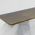 Olif Crudo Patinated Brass worktop, various sizes, rounded edges