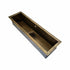 Olif Crudo Trough 68 Patinated Brass, undermount or topmount