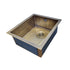 Olif Crudo Rondo 34 Patinated Brass kitchen sink, undermount or topmount