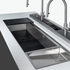 Artinox Deck Sink Cover for Planum sinks, Paperstone