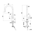Artinox Eos Outdoor Pull-out kitchen tap