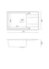 Quadron Evan 136 XL GraniteQ sink