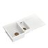 Quadron Evan 156 White Patinated Brass inset kitchen sink
