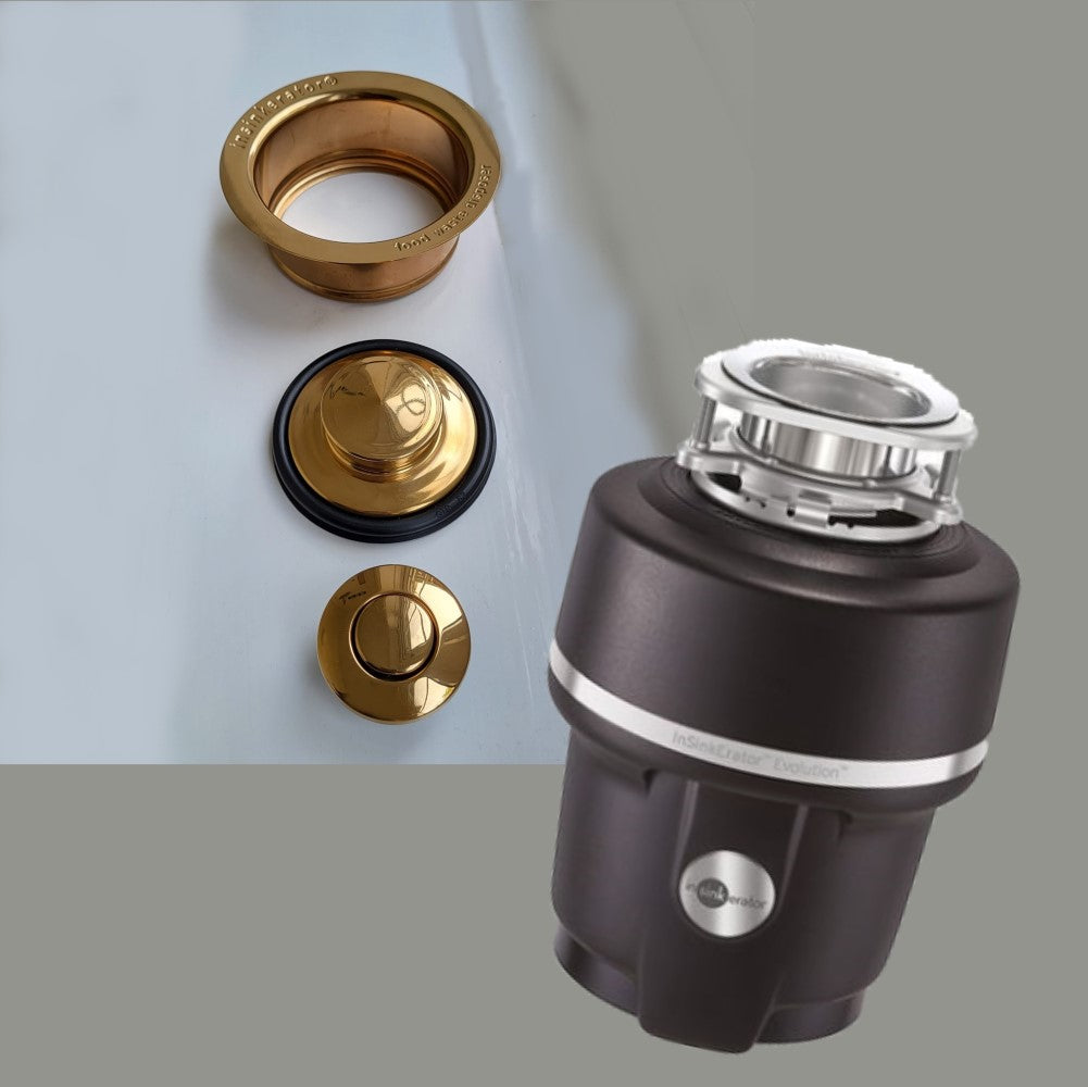 InSinkerator Evolution 150 PVD BRONZE food waste disposer