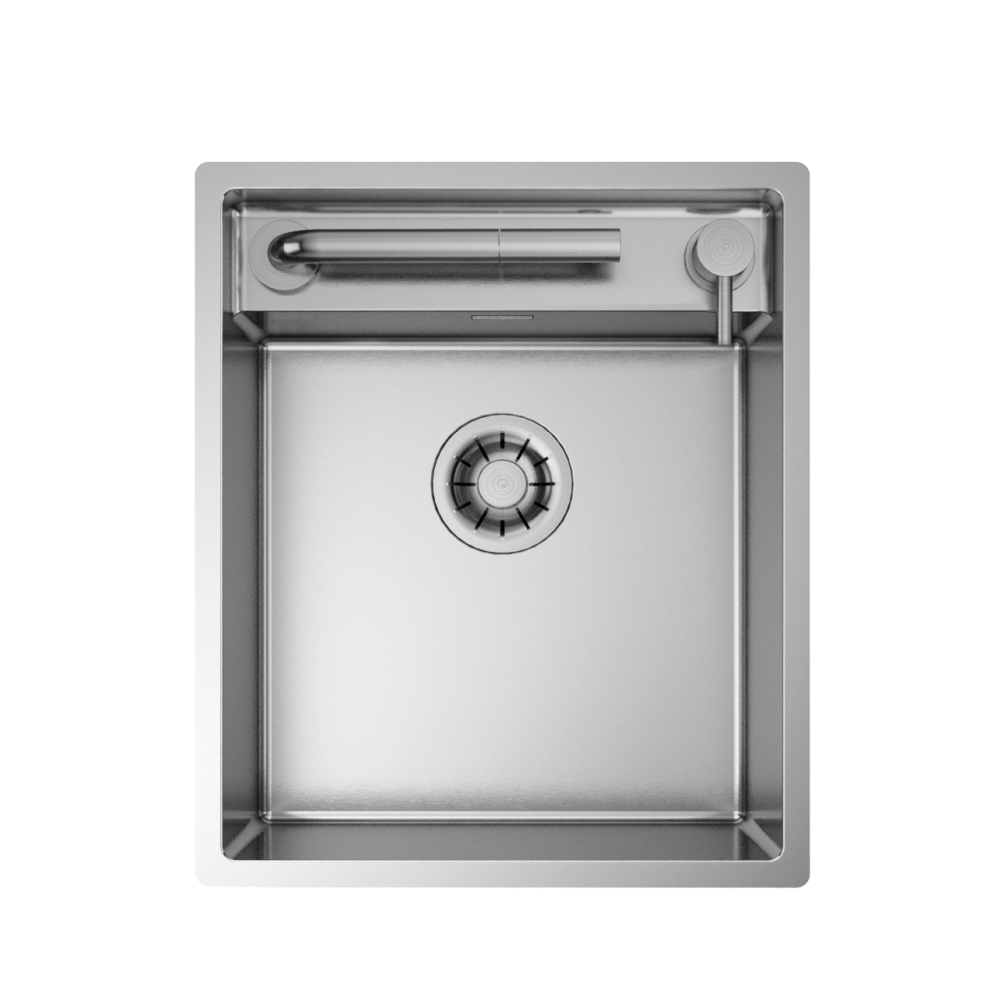 Artinox Ghost 60, concealable kitchen sink