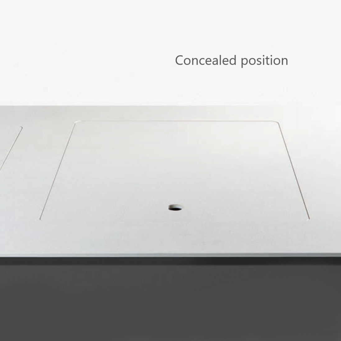Artinox Ghost 60, concealable kitchen sink