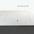Artinox Ghost 60, concealable kitchen sink