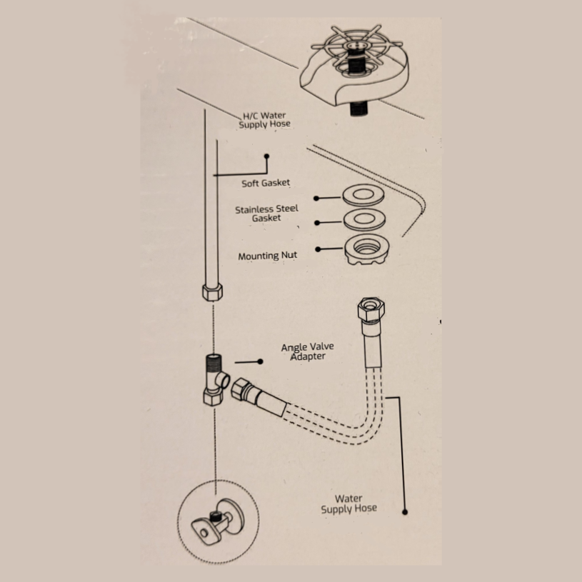 Quadron UniWash Glass Rinser Steel
