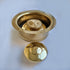 Flange, Stopper & Air-switch Button GOLD finish (stable) for Insinkerator